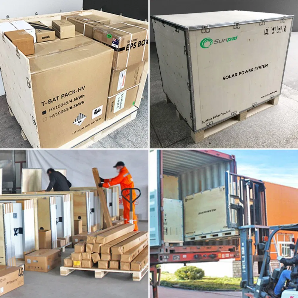 Sunpal All In One Power Commercial Solar Panel System Kit 500Kw 250Kw On Grid Solar Fotovoltaico Energy Storage System