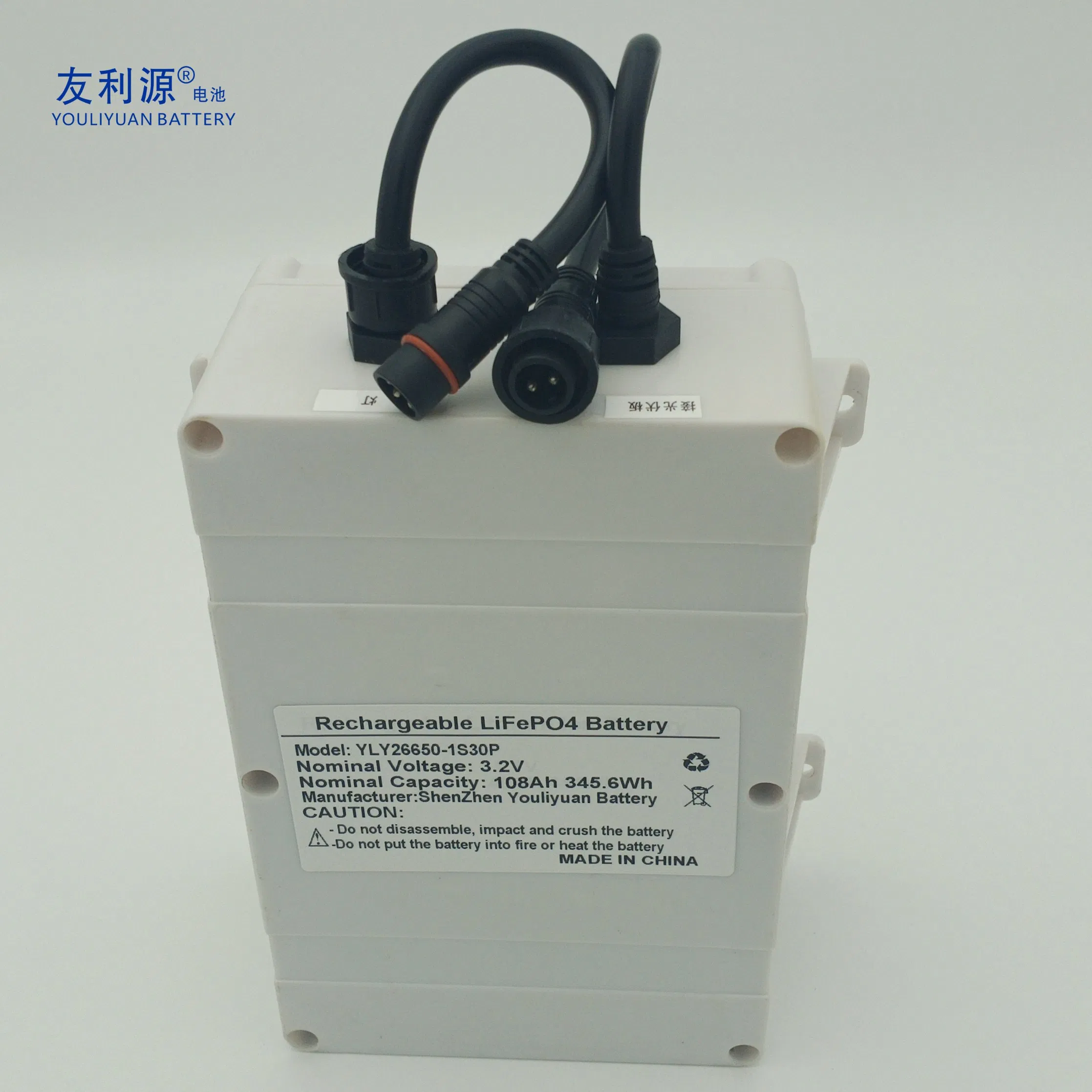 26650 LiFePO4 3.2V 108ah Lithium Solar Battery Electric Scooter Battery Power Battery Storage Battery Ultrasound Machine Battery