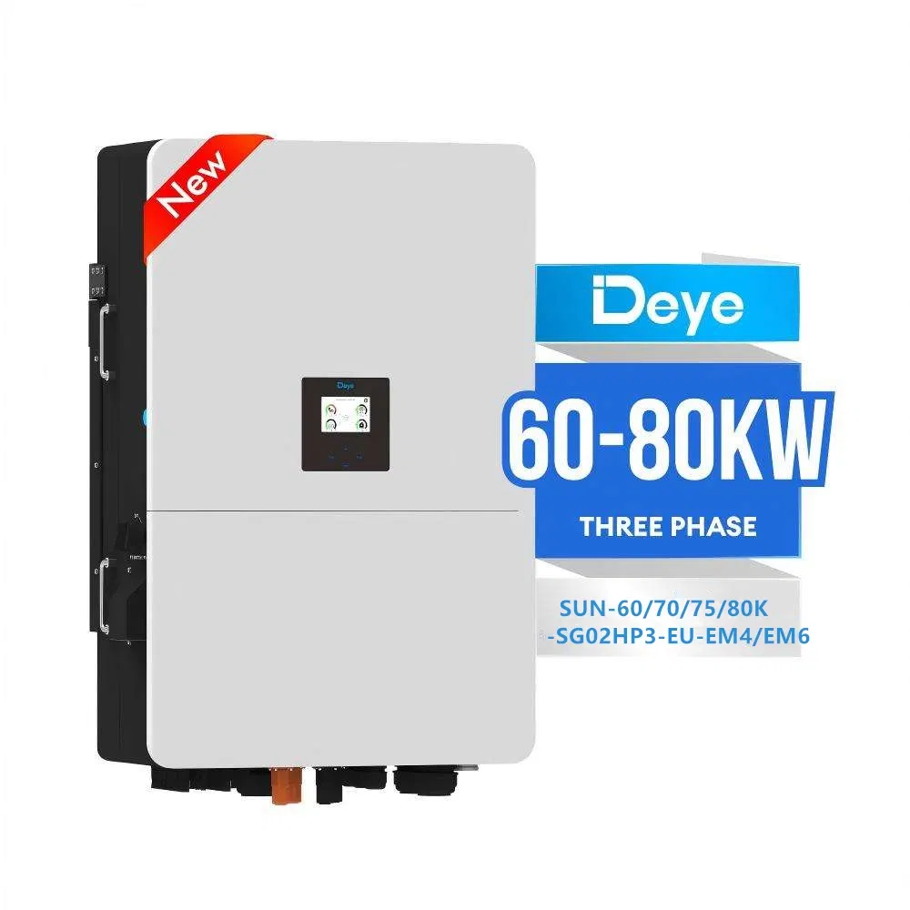 Low Price Deye PV Inverter 60kw 70kw 75kw 80kw Three Phase String Solar Inverter