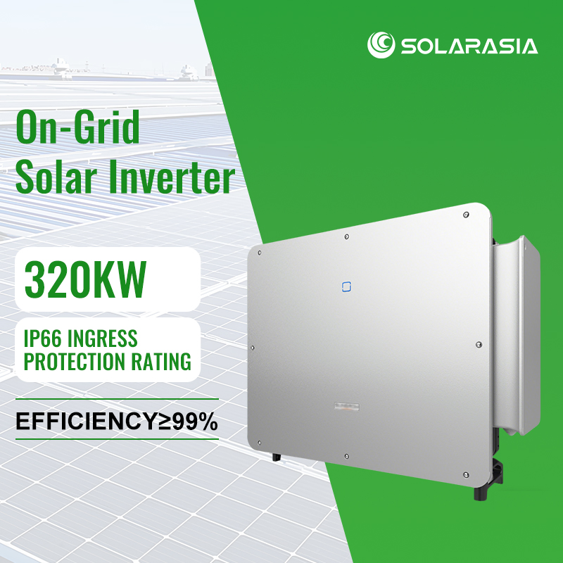Sun-Grow Commercial Solar Power Inverter 320kw IP66 Pure Sine Wave on Grid Solar String Inverters for Solar Systems