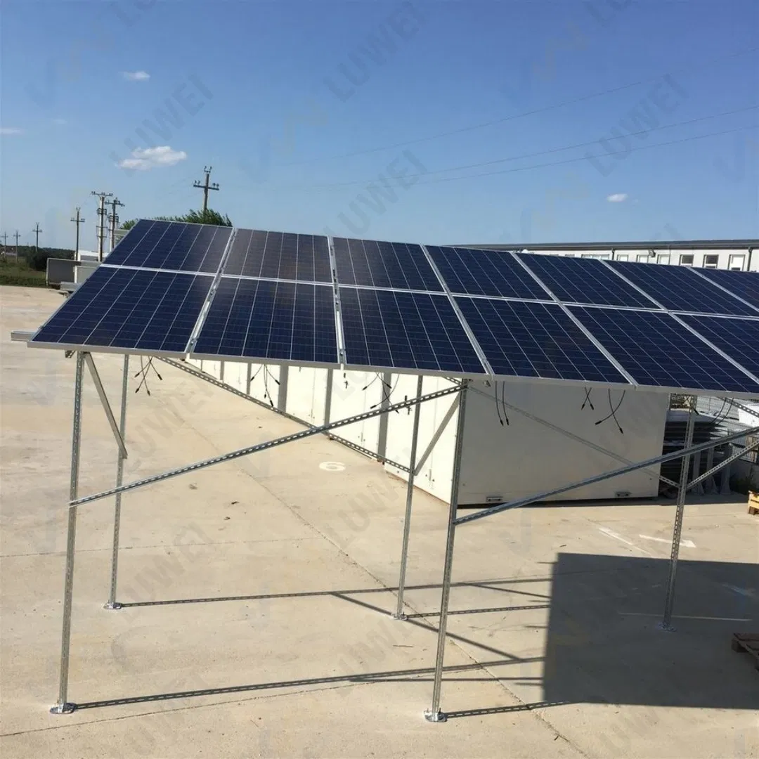 Customizable Tilt Angle 80kw Luwei Solar Power Solution