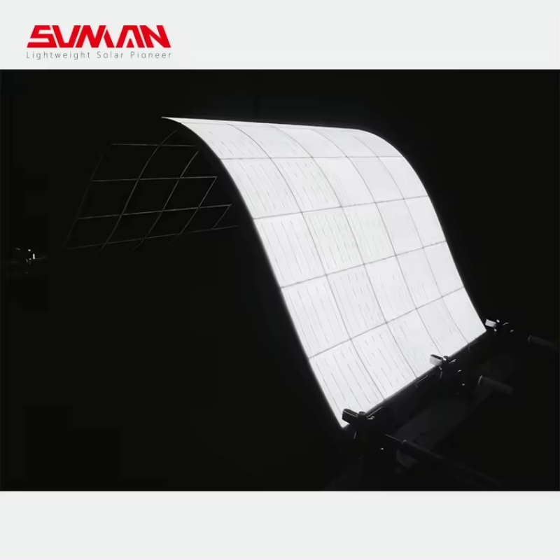 Wholesale Flexible Solar Panel 520W CIGS Flexible Solar Panels Thin Film PV Module Adhesive Blanket Flexible 500watt 520watt for Car Boat