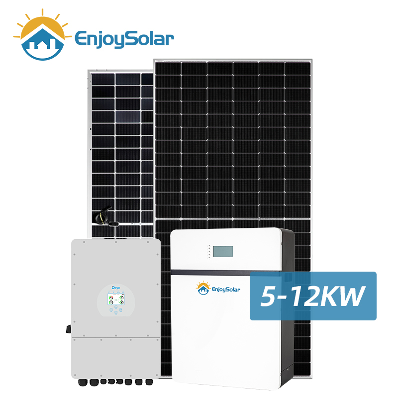 Home Solar Energy Storage System 5kw 8kw 10kw 15kw 220V Single Phase Residential Solar Power System