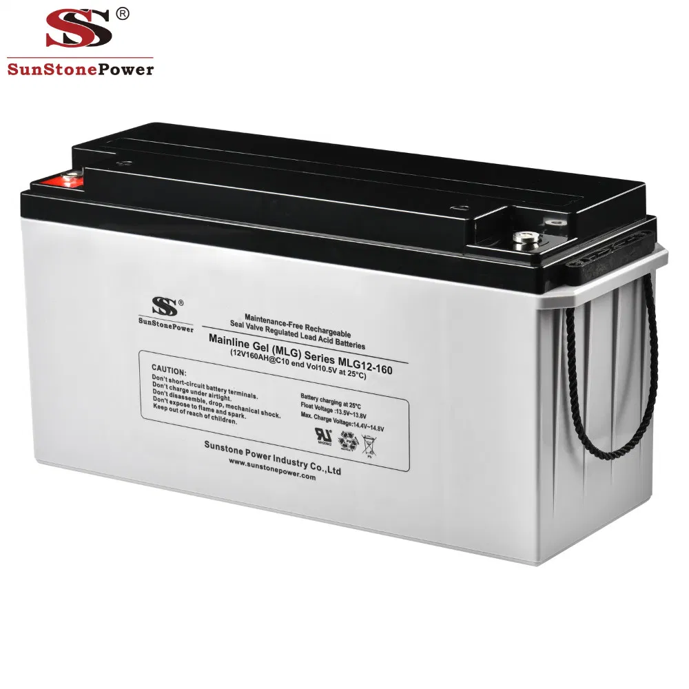 12V160ah Gel Lead Acid Battery for Solar System Best Quality Storage Battery