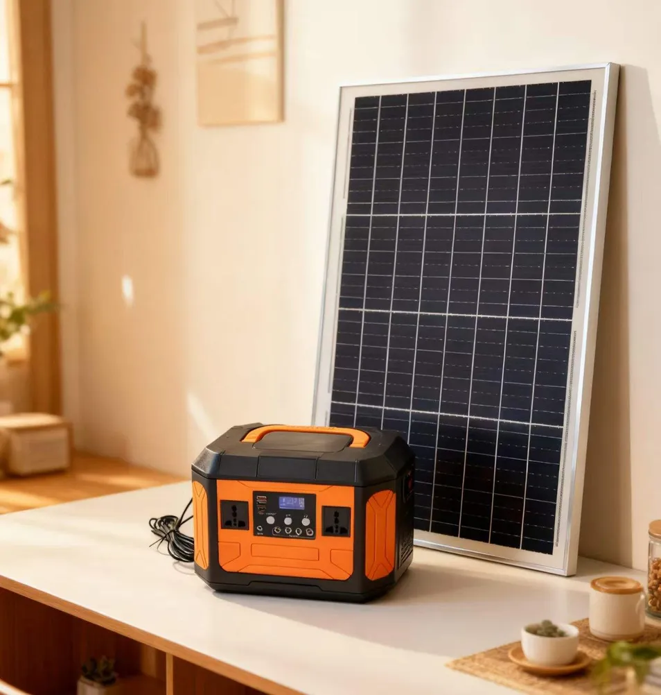 Portable Power Station Angle View