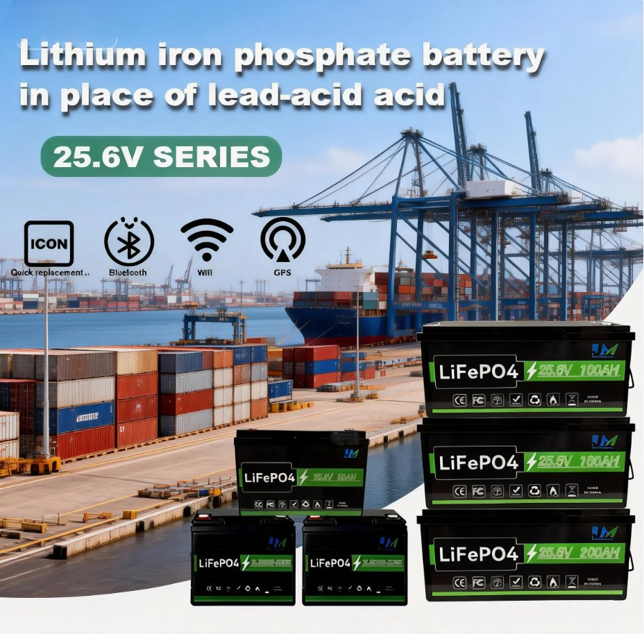 Jm Factory 6000 Cycles Long Warranty 24V 100ah Solar Power Lithium Ion Battery 24 Volt 100 Ah Solar Storage Batteries for House