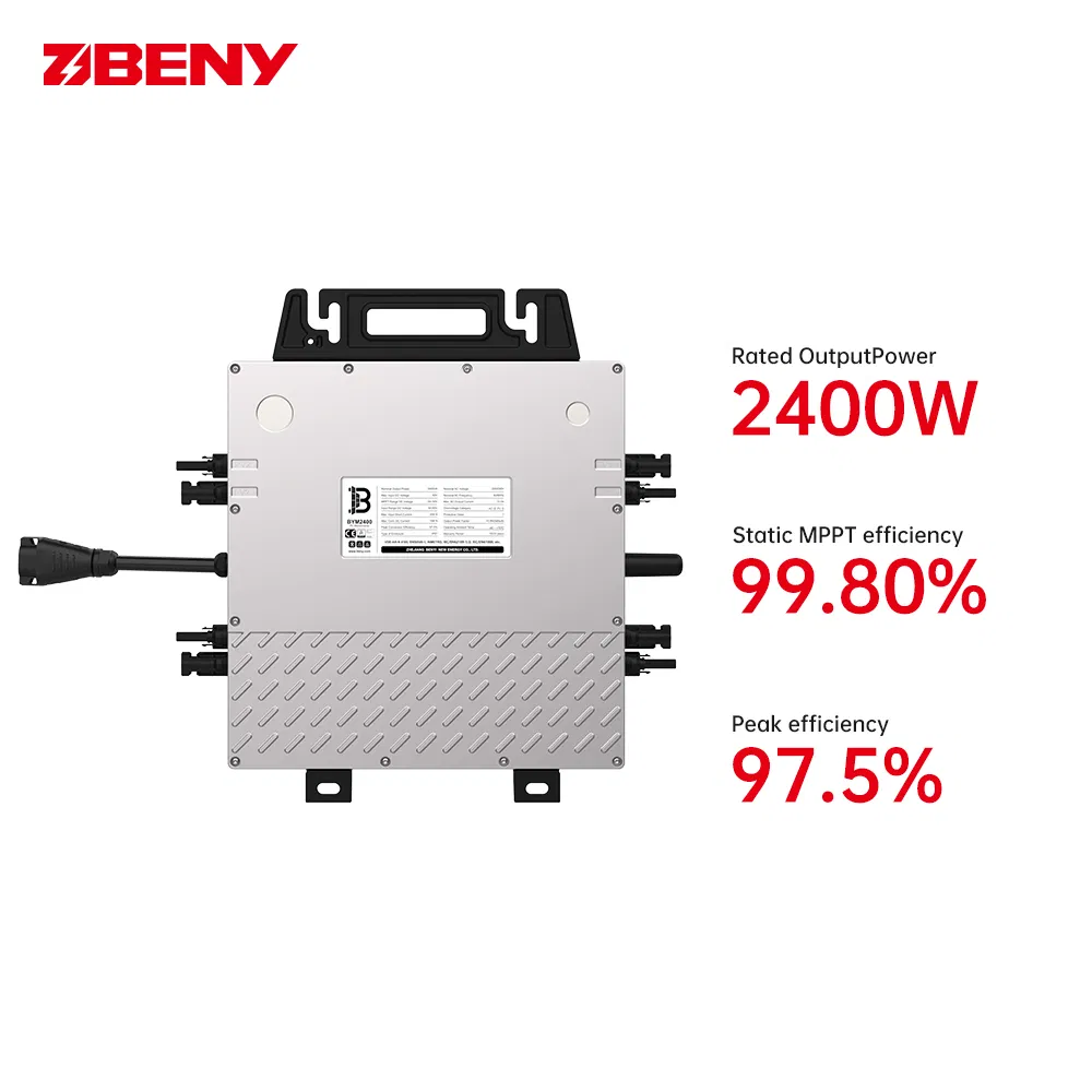 Factory Price Beny 600W 800W 1000W 1200W 2400W 2800W Microinverter Solar Micro Inverter for Solar Panels
