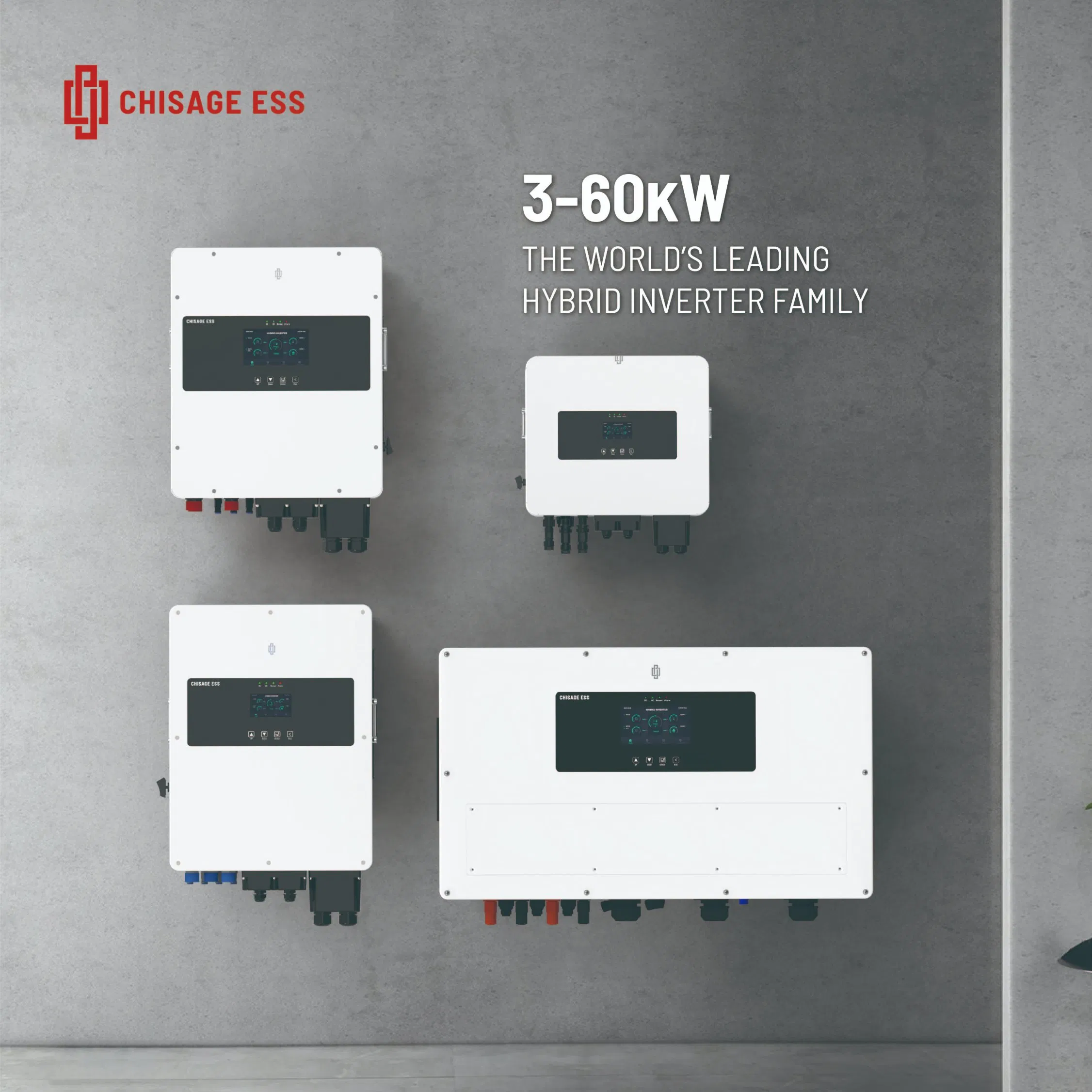 5kw 6kw 8kw 10kw 48V Solar Hybrid Inverter 5000W Solar Inverter with Dual MPPT Controller