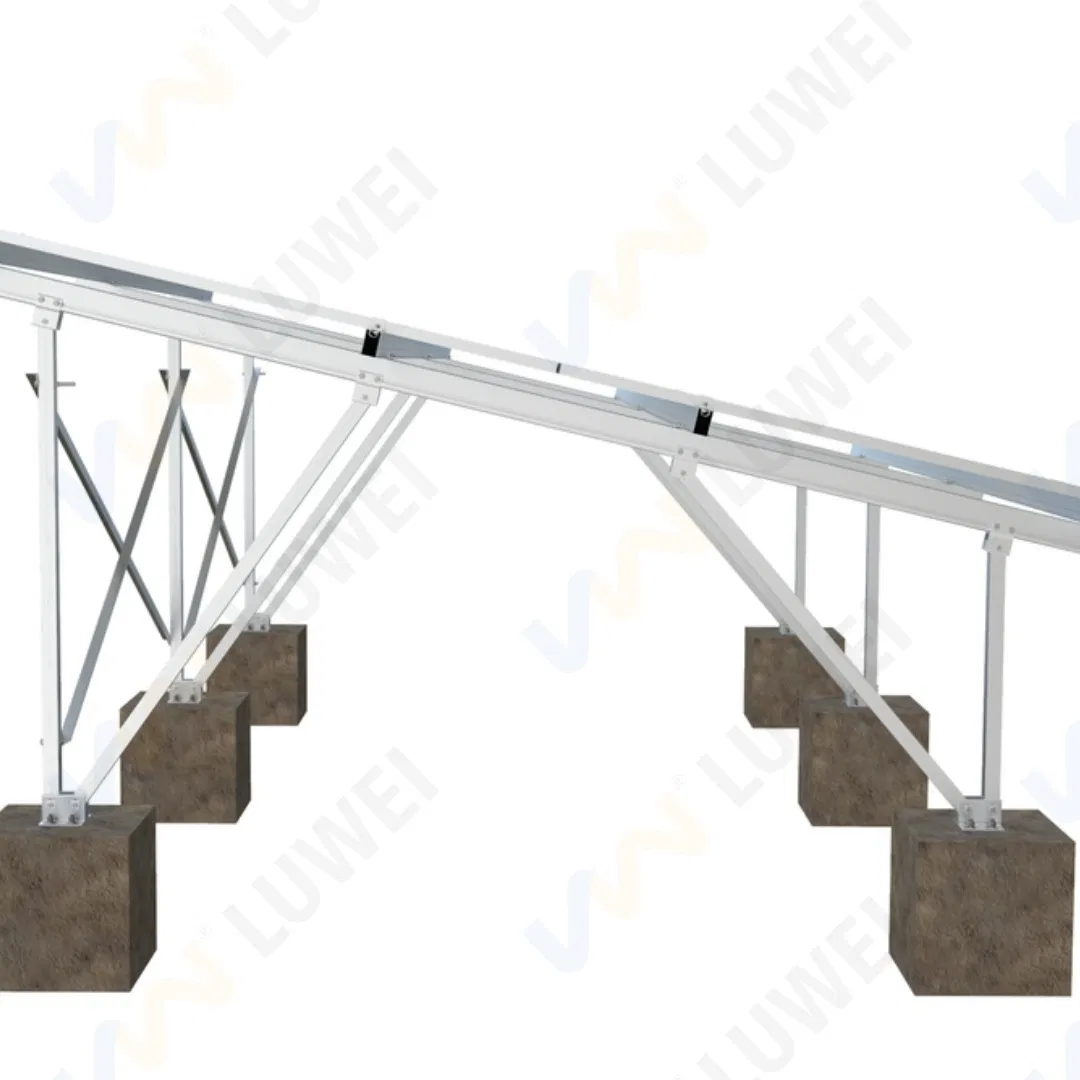 Luwei Solar Panel Ground Mount Solutions for 5MW and 6MW Power Needs