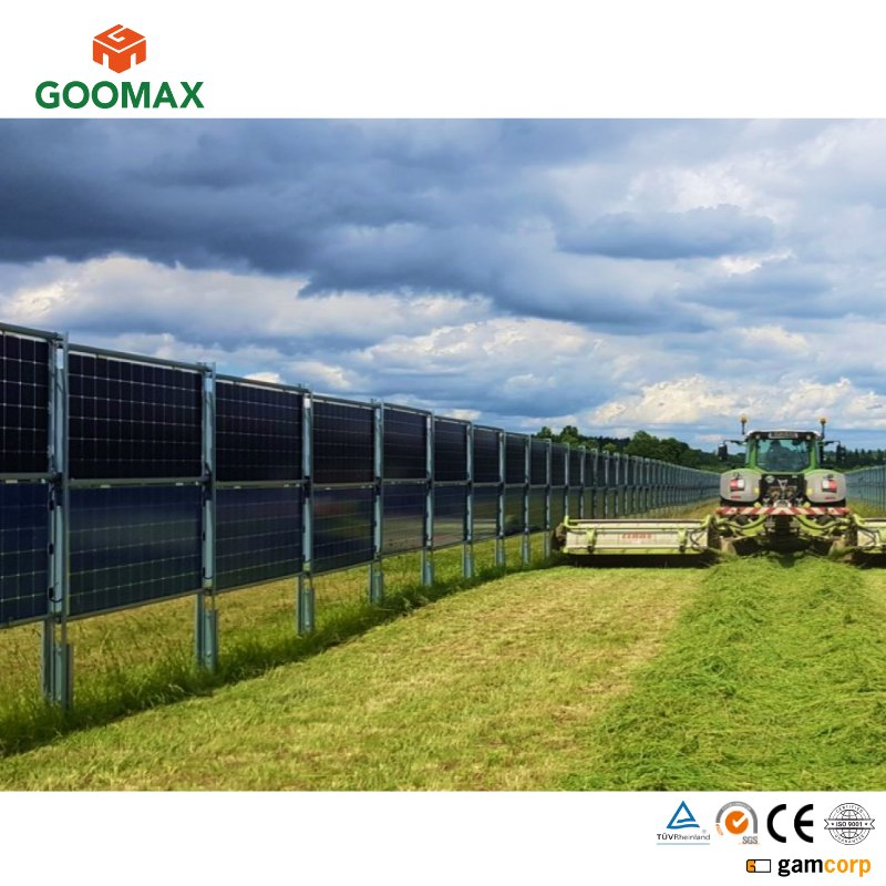 Goomax Tailored Vertical Solar Power Solutions for Farm Use