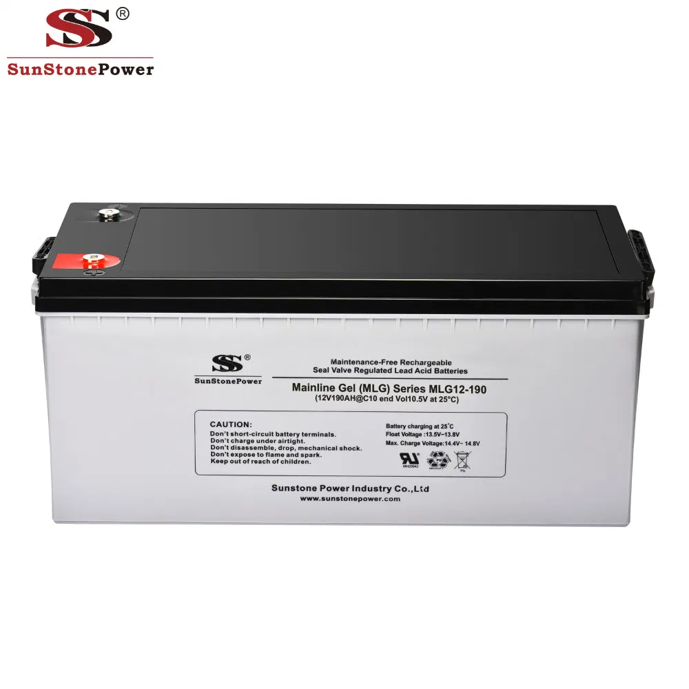 12V160ah Gel Lead Acid Battery for Solar System Best Quality Storage Battery