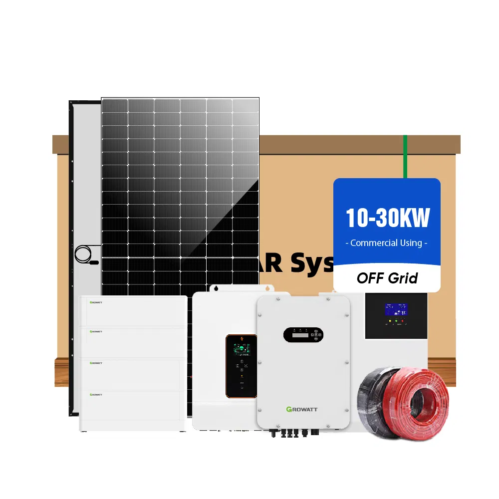 30kw 50kw Storage Solar Power Solution with Battery Backup Ess