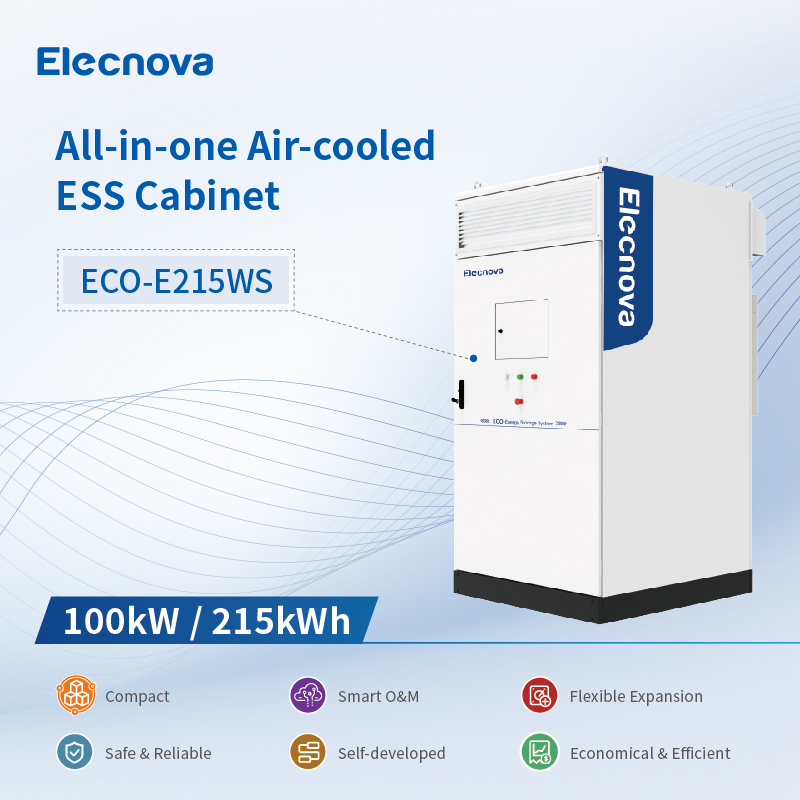 Parallel Solar Energy Storage System Cabinet Solutions off Grid Lithium Battery Ess