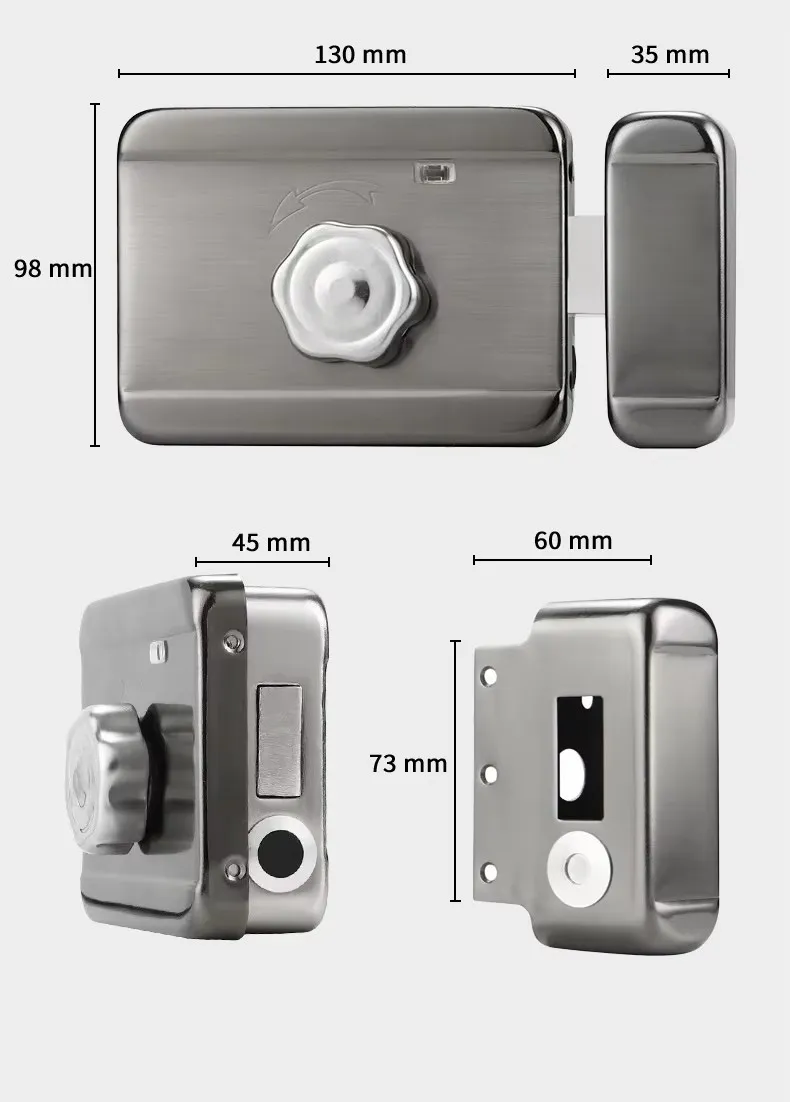 Smart Gate Lock Detail 12