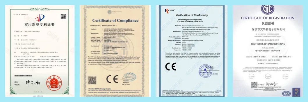 Certificates