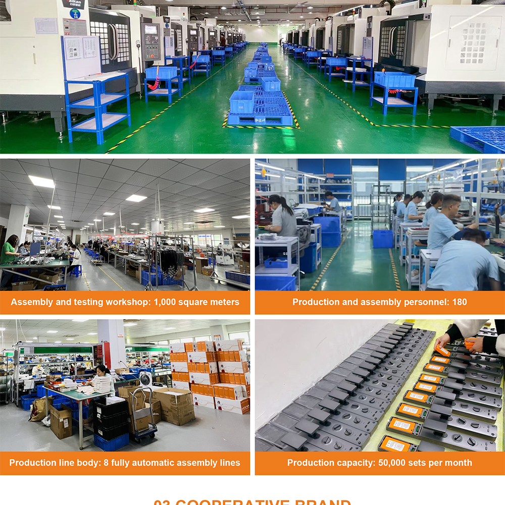 CNC Precision Engraving Smart Lock Palm Vein Face Recognition Hotel Apartment Tuya APP Remote Control Smart Lock