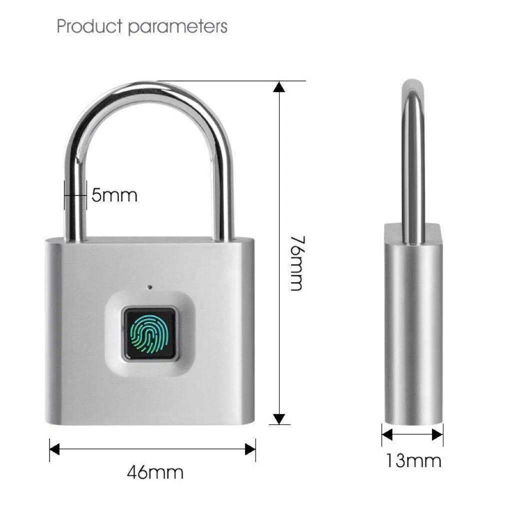 Fingerprint Smart Padlock