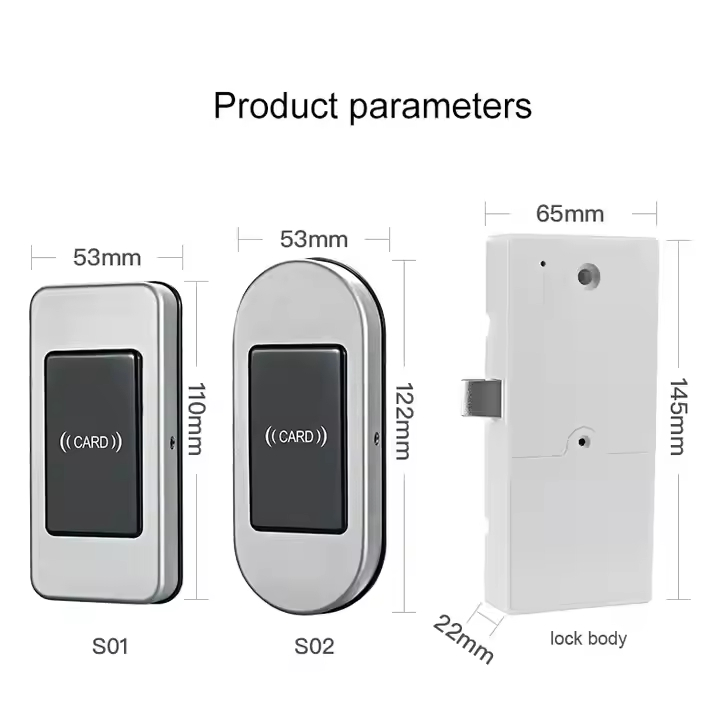 RFID Card Electronic Cabinet Lock Sauna Lock Smart ID Card Keyless Lock