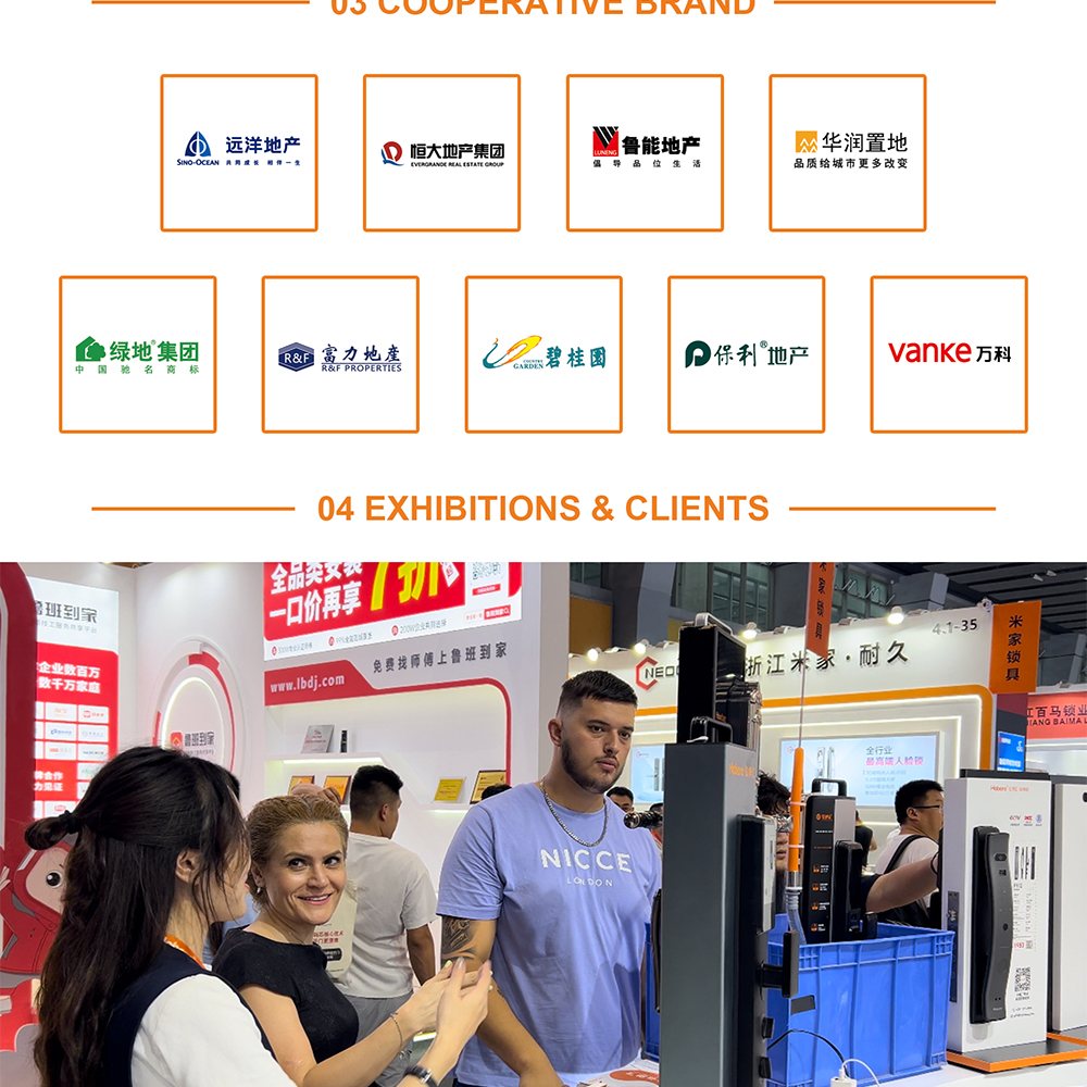 CNC Precision Engraving Smart Lock Palm Vein Face Recognition Hotel Apartment Tuya APP Remote Control Smart Lock
