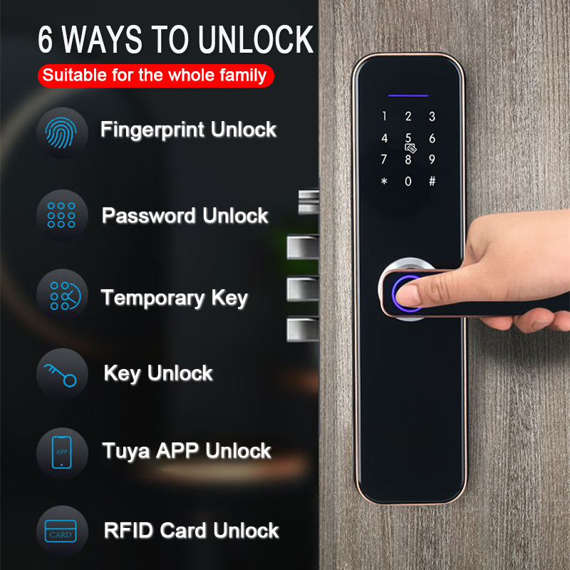 Sun City Security Safe Electromagnetic Digital Fingerprint Recognition Smart Door Lock