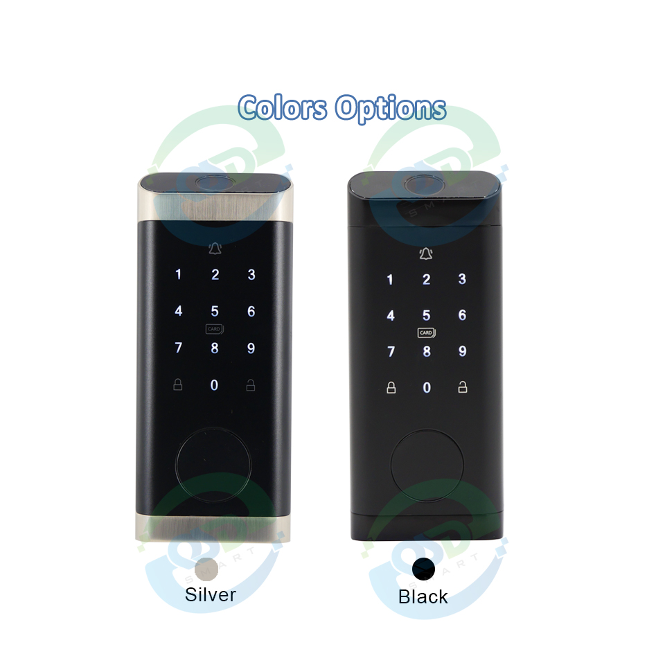 Waterproof Zinc Alloy High Security TTlock Digital Lock WiFi Tuya App Keyless Auto Deadbolt Smart Lock for Steel Door