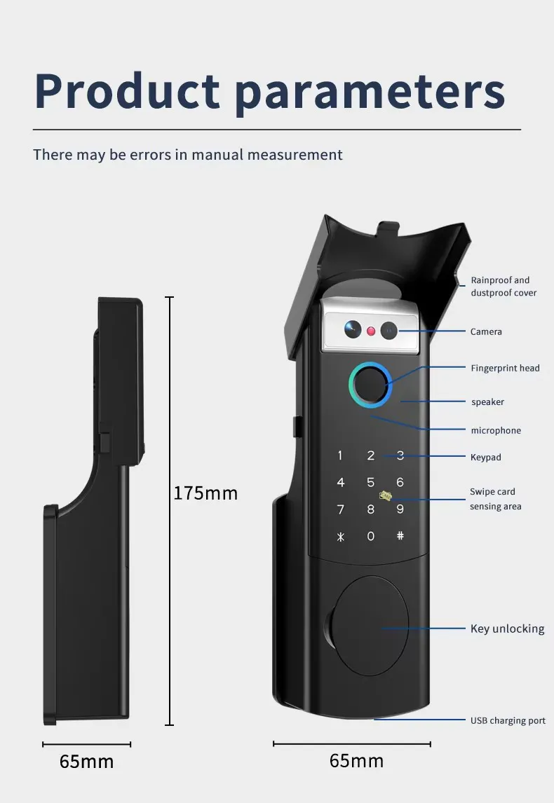 Smart Gate Lock Detail 11