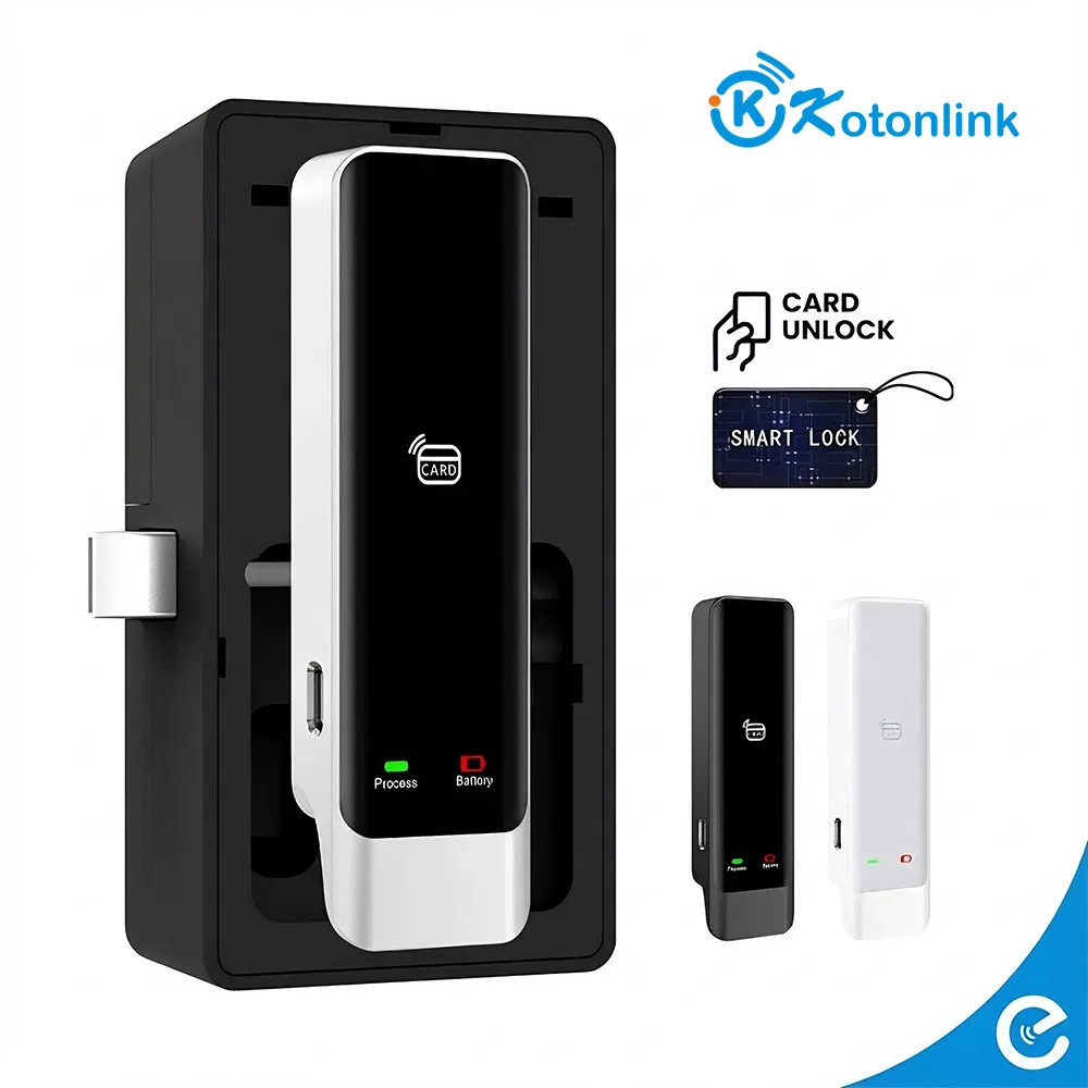 4 Ways to Unlock: Card, Password, Tuya/Ttlock APP &amp; Smart Watch Smart Cabinet Lock