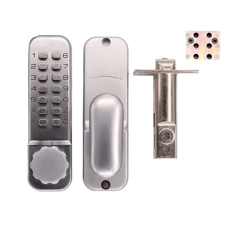 Mechanical Number Combination Code Mortise Door Lock 3