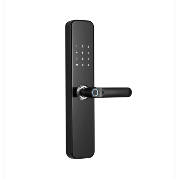 Keyless Code Wifi Smart Electronic Panel Handle Keypad Deadbolt Fingerprint Door Lock for Home