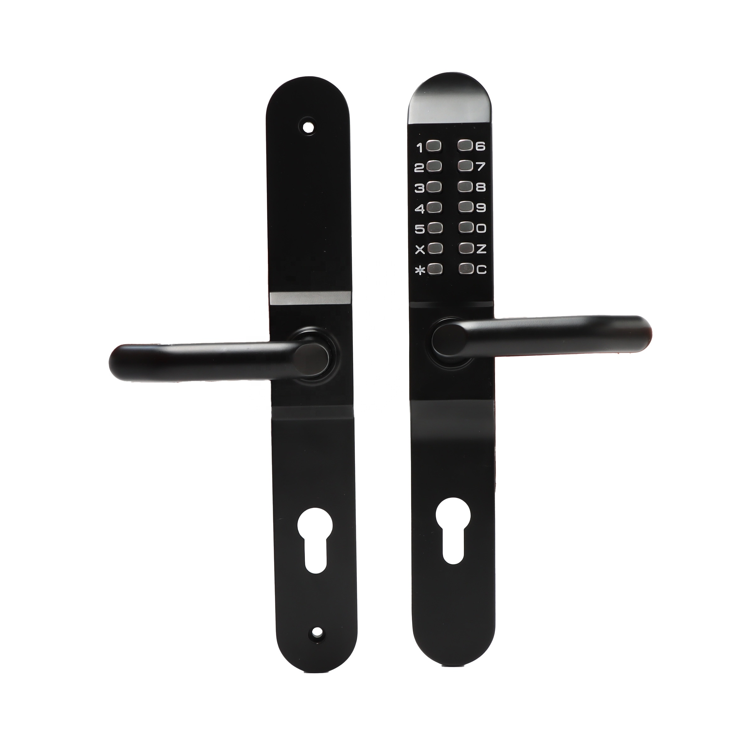 Front Change Code Keyless Entry Aluminum Alloy No Batteries Or Power Needed Mechanical Combination Lock