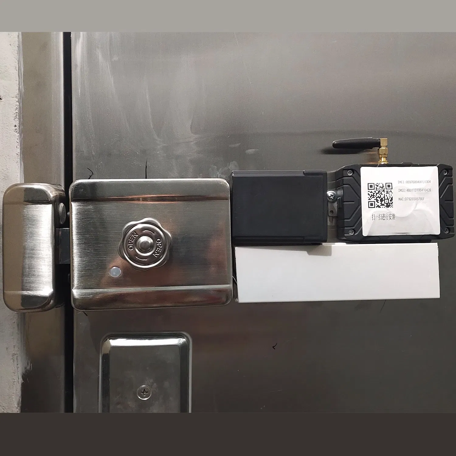 4G IoT Management Solution Intelligent Rim Deadbolt Rim Motor Lock High Quality Smart Key Bluetooth Function Security Letter Box Lock