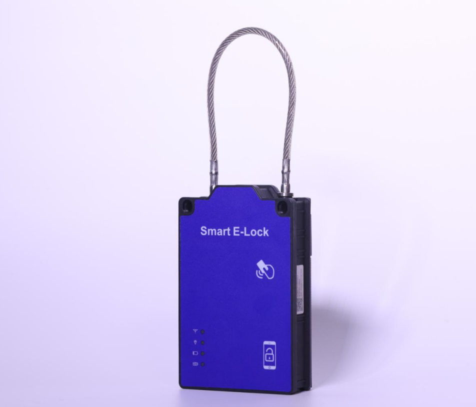 2/3/4G Realtime Smart GPS Padlock Cargo Container Monitoring Remote Control Fleet Management Tracking Logistics Railway Key/Card