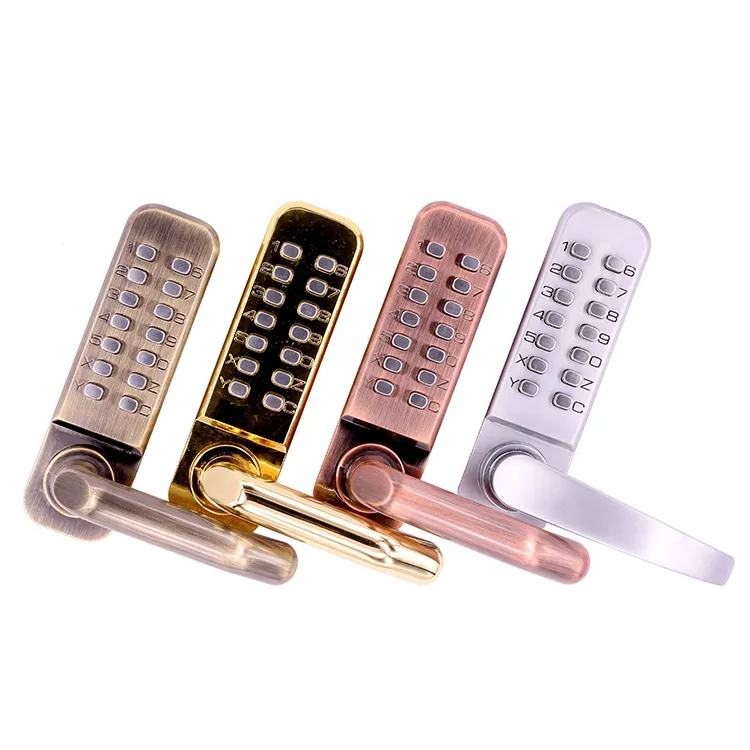 Mechanical Number Combination Code Mortise Door Lock 7