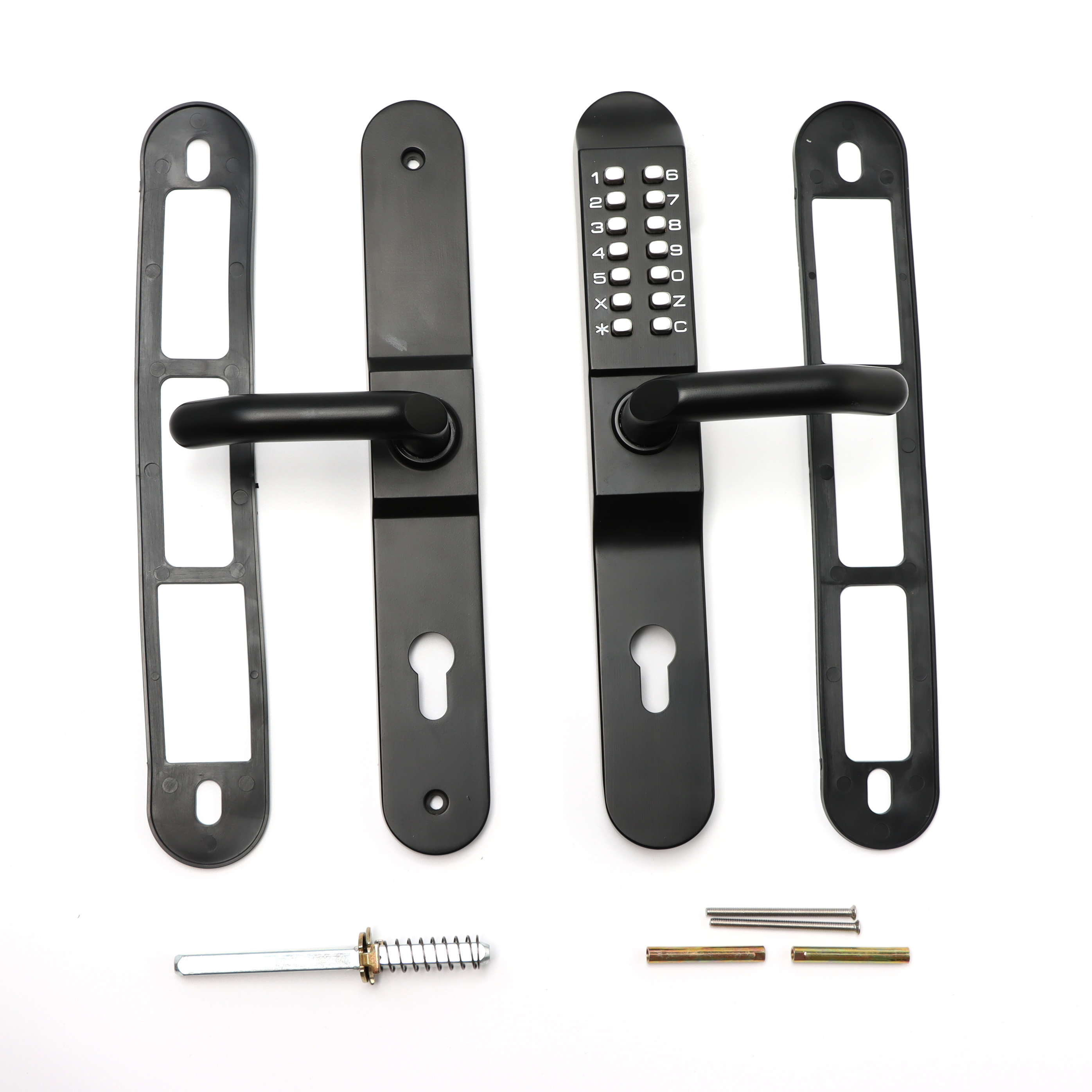 Front Change Code Keyless Entry Aluminum Alloy No Batteries Or Power Needed Mechanical Combination Lock