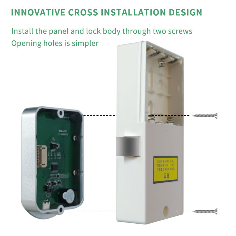 Zinc Alloy Durable Anti-Theft Marine Electronic Smart Locker Lock Door with Steel and Keypad Unlock