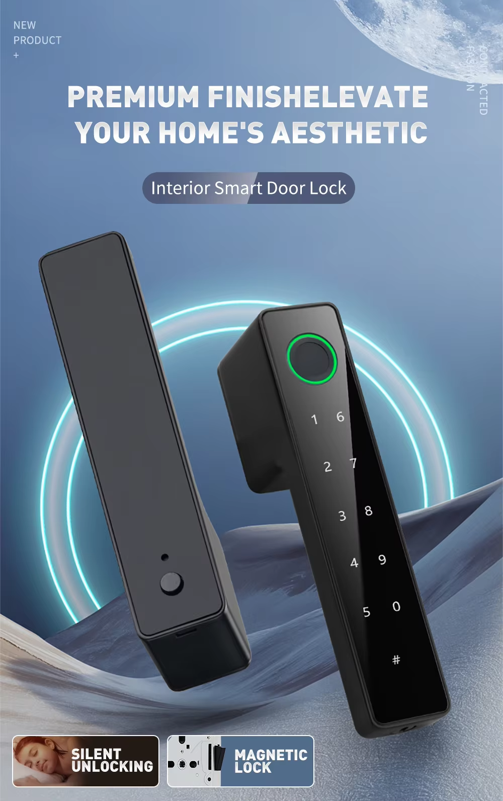 Minimalist Office Door Lock