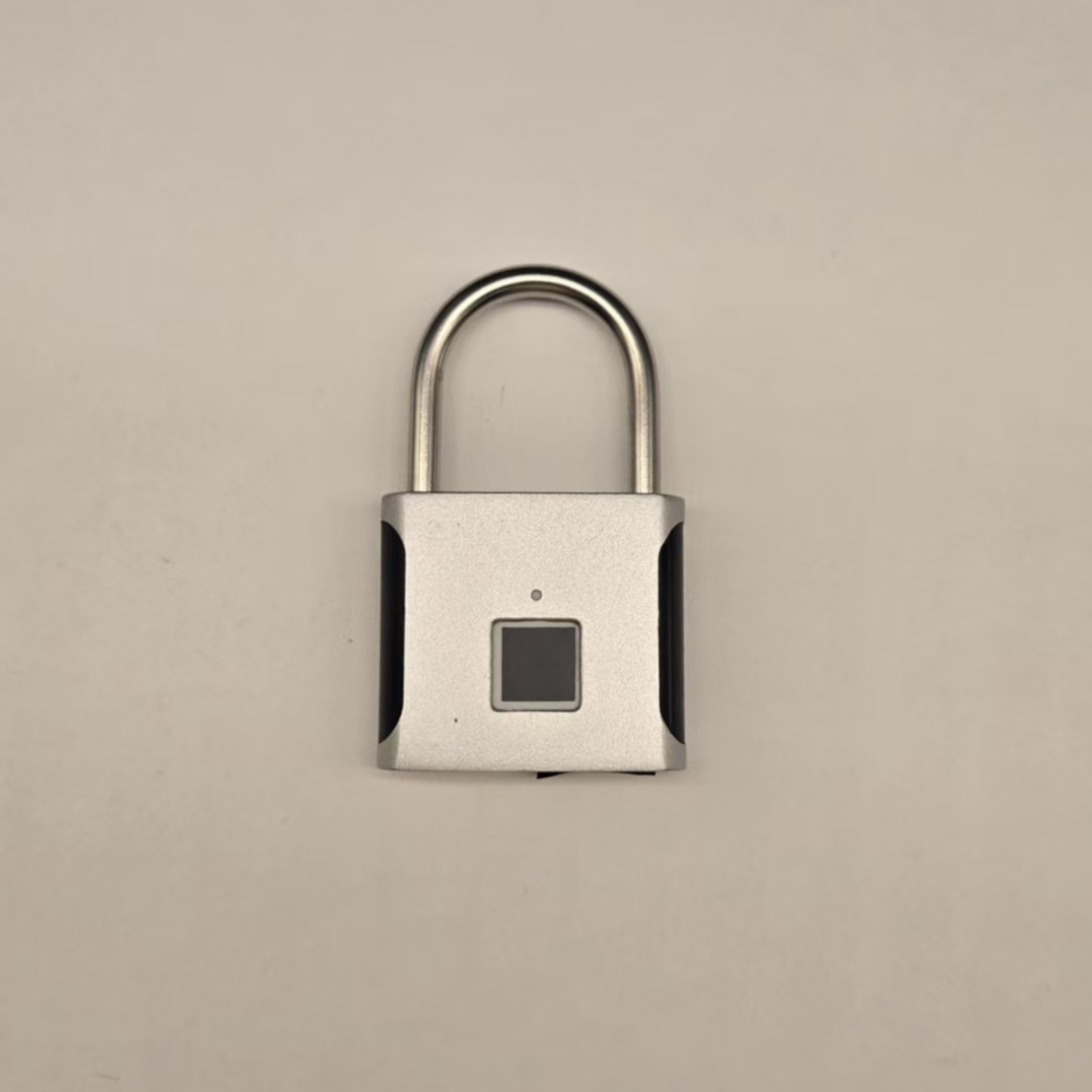 Custom Practical Smart Fingerprint Padlock Portable Self-Service Storage Security Anti-Theft Fingerprint Lock