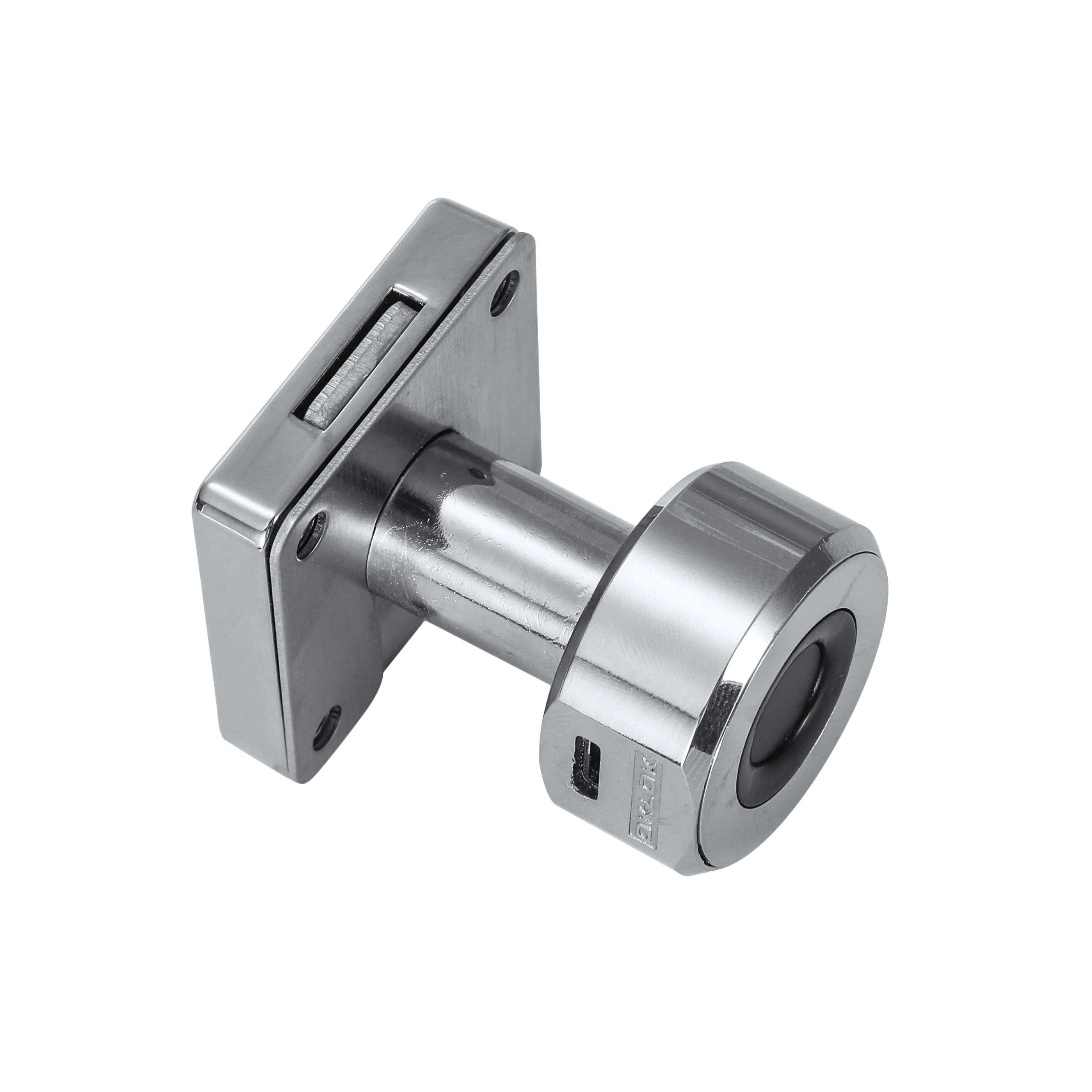 Office Storage Locker Keyless Intelligent Silver Zinc Alloy Smart Fingerprint Cabinet Lock