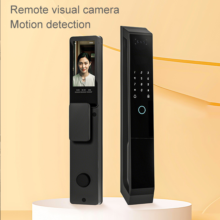 Fully Automatic Anti-theft TTlock 3D Face Smart Locks WiFi Facial Recognition Camera Video Intercom Fingerprint Door Lock