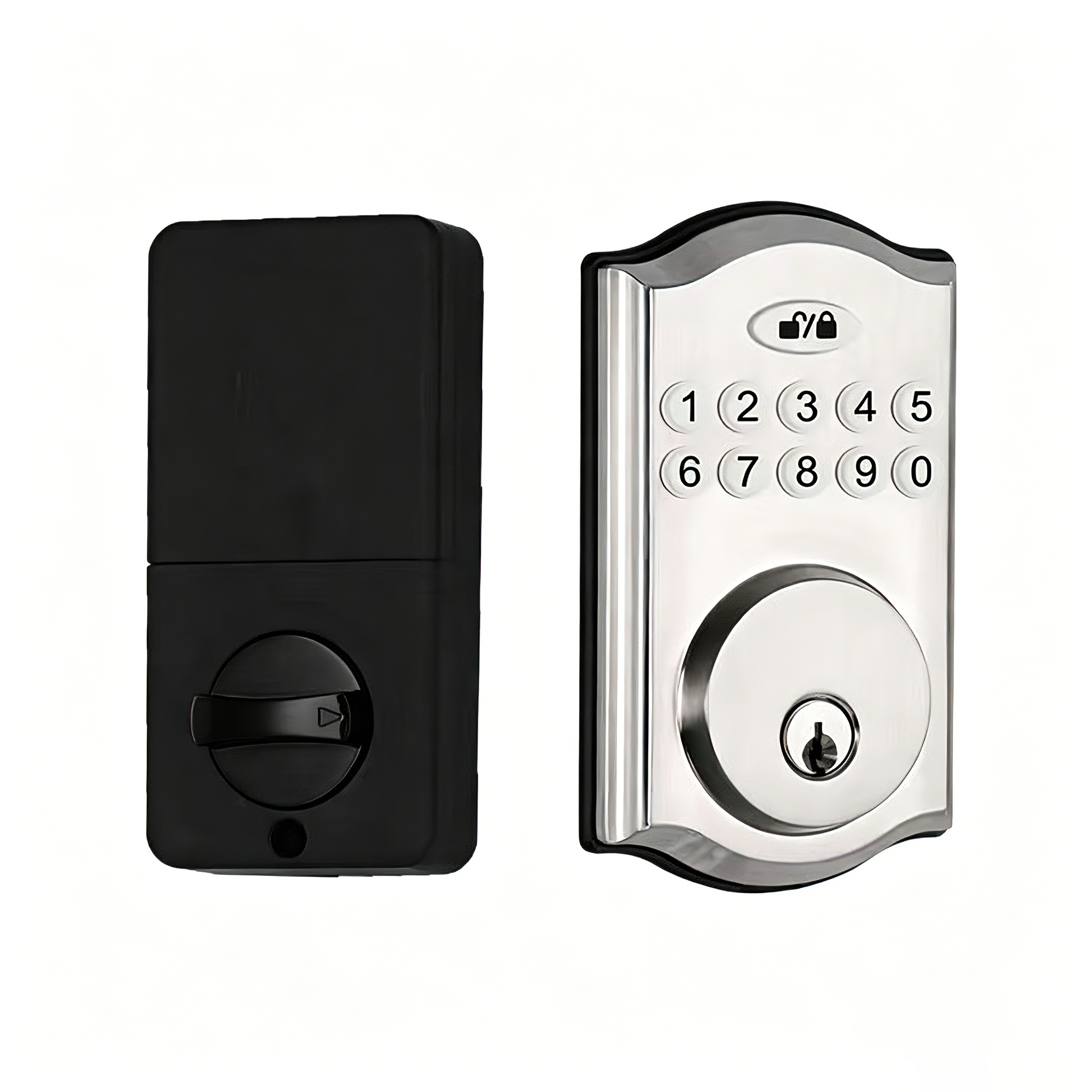 High Security Waterproof Auto Deadbolt Lock TTlock Tuya APP Electric Digital Password WiFi Smart Door Lock