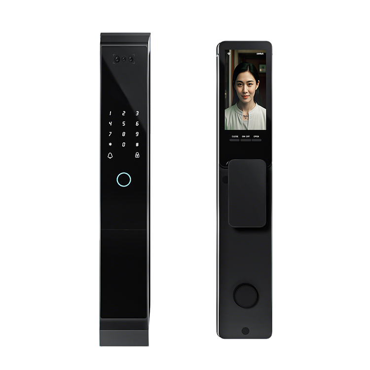 Fully Automatic Anti-theft TTlock 3D Face Smart Locks WiFi Facial Recognition Camera Video Intercom Fingerprint Door Lock