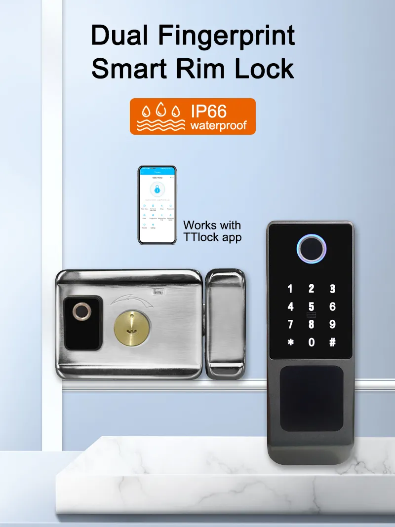 Smart Rim Lock Main View