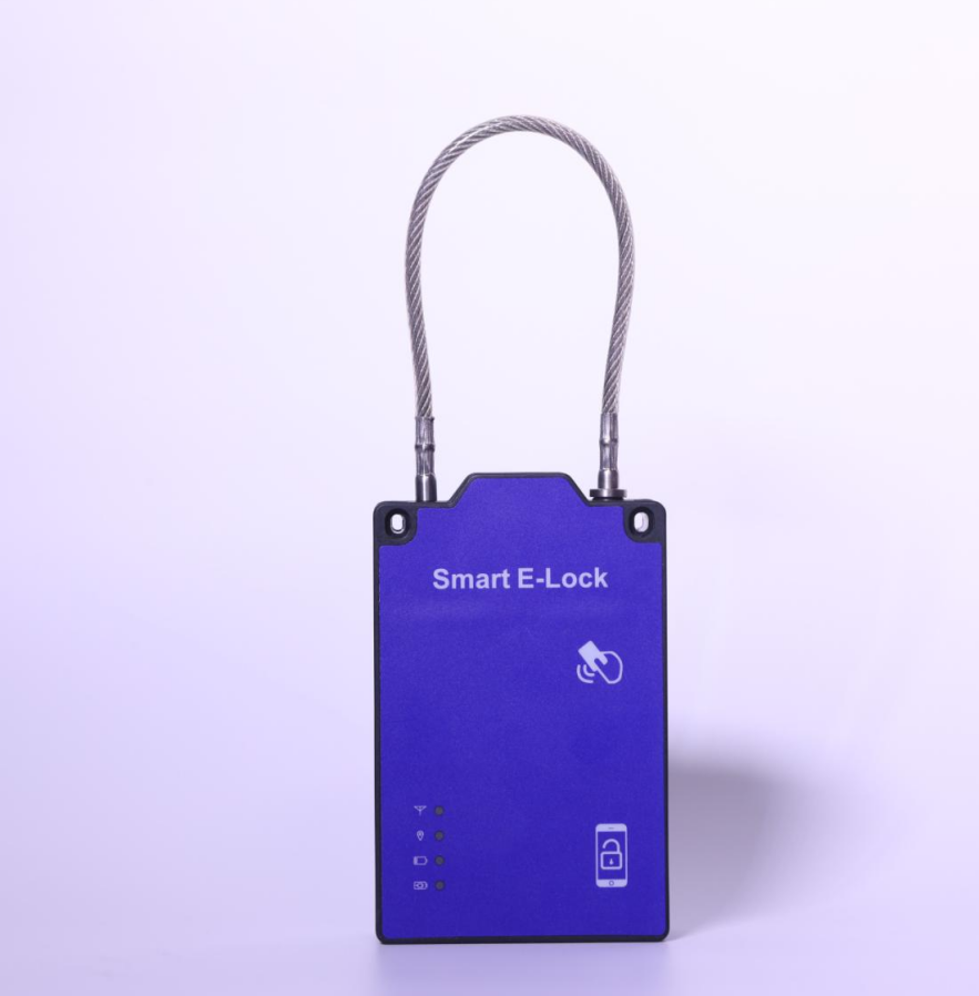 2/3/4G Realtime Smart GPS Padlock Cargo Container Monitoring Remote Control Fleet Management Tracking Logistics Railway Key/Card