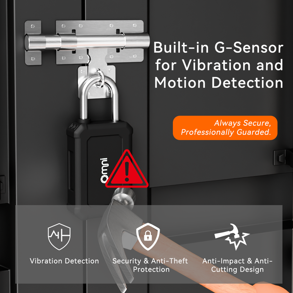 Logistics Lock Password Solar Panel 4G Smart Padlock