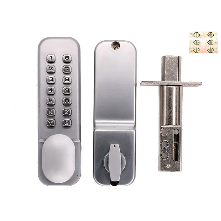 Mechanical Number Combination Code Mortise Door Lock 12