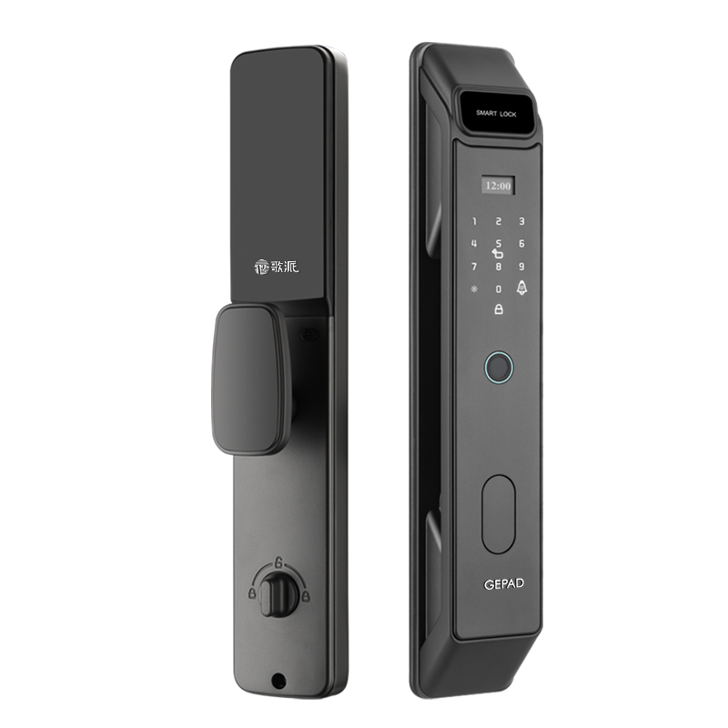 Advanced Home Office Smart Door Lock Biometric Fingerprint Recognition Password Access Card Mechanical Key-Gepad G5 300 Users
