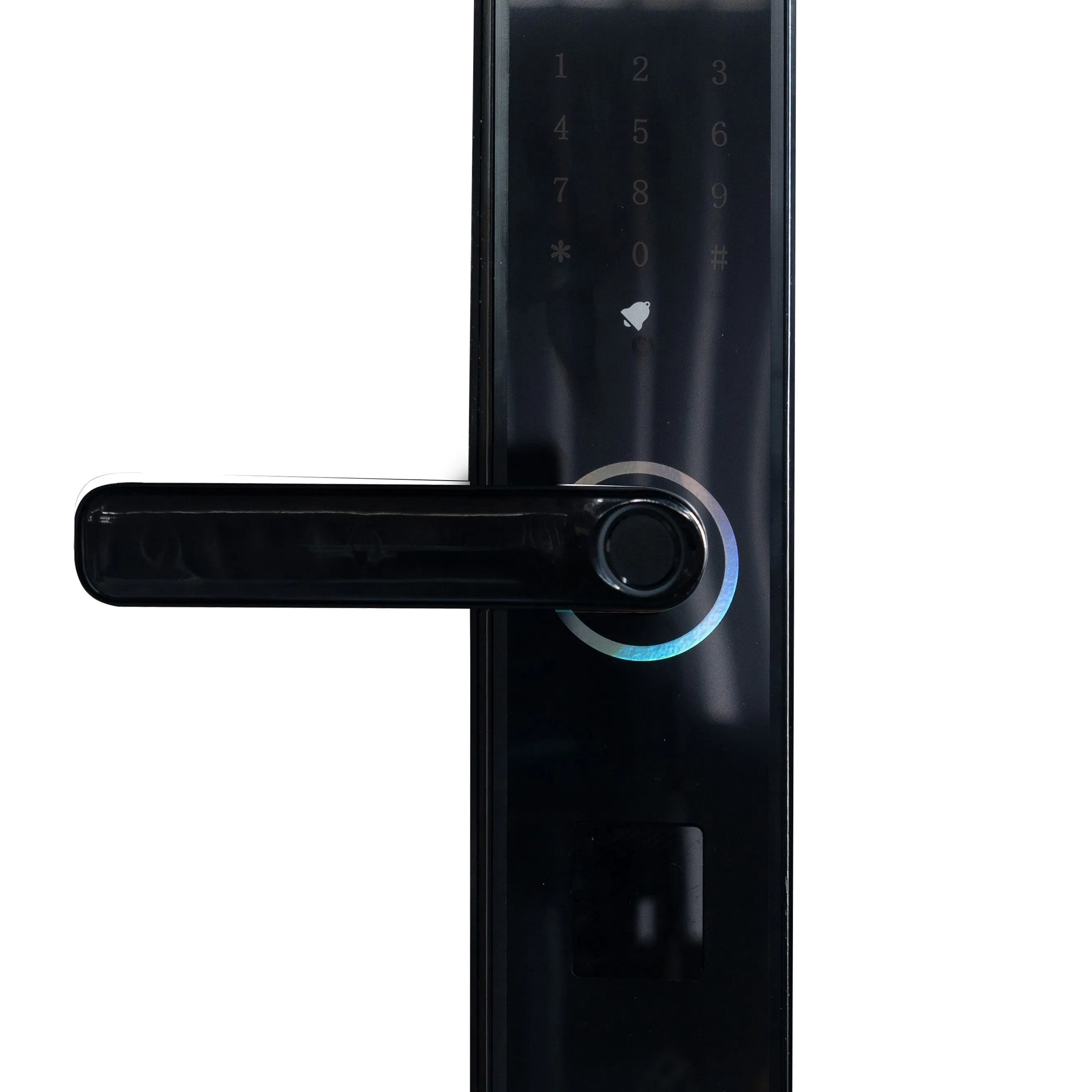 Intelligent Smart Lock - Interior Wooden Door Smart Digital Locks Fingerprint Code Key APP Mortise 5050 for Family Use