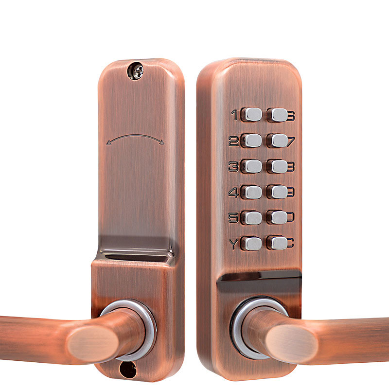 Bulk Buy Suppliers Keyless Entry Door Lock Commercial Grade Keyless Door Lock Auto Lock Door Handle With Keyless Entry