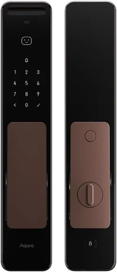 3D Face Recognition Smart Door Lock with Apple Home Key Automatic Deadbolt Bluetooth for Applehome HomeKit Security Lock