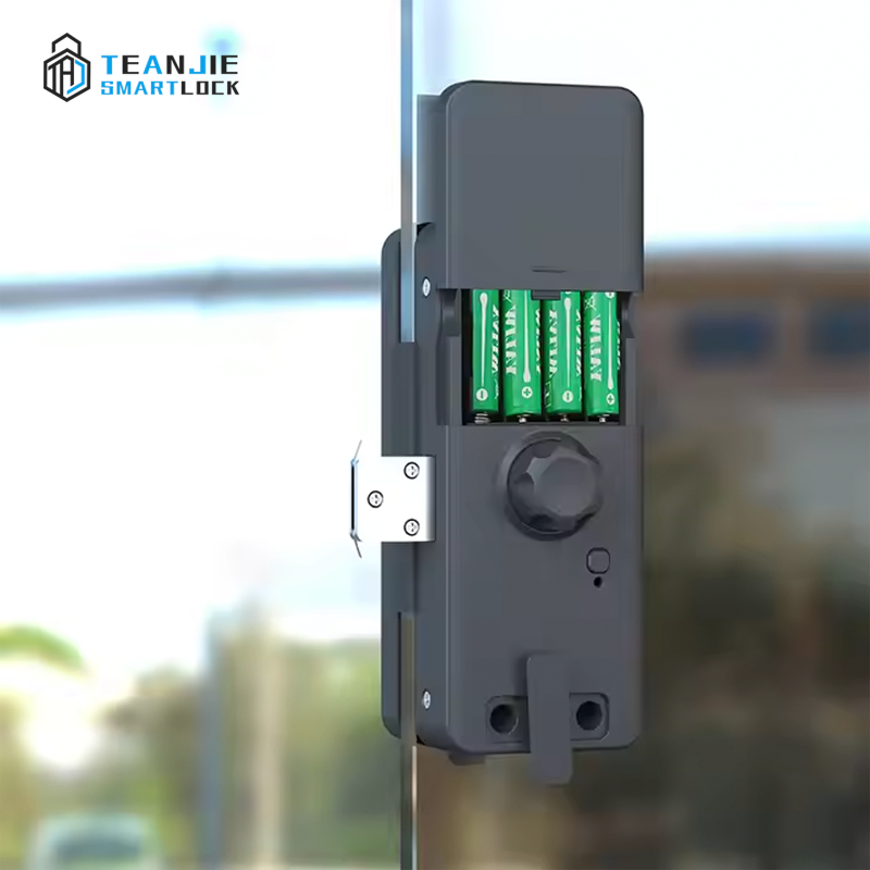 Smart Biometric 3D Face Recognition Fingerprint Door Lock TUYA APP Control WiFi Digital Sliding Glass Door Lock